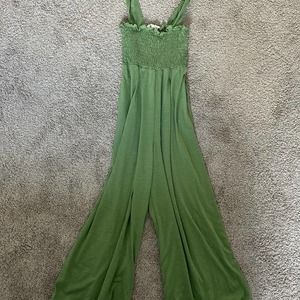 Roxy Green Jumpsuit Size XS